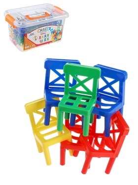 Настольная игра «Баланс стулья», 120 стульев, 1-8 игроков, 3+