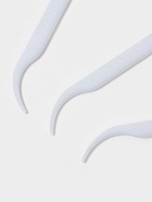 Зубочистки с зубной нитью Доляна, набор 50 шт., пластик, шелковина, белые (комплект 12 шт) - фото 42075383