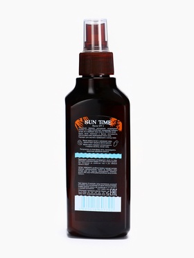 Масло солнцезащитное Sun Time SPF-3 водостойкое, 160 мл