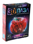 Пазл 3D детский «Яблоко», кристаллический, 45 деталей, цвета МИКС - Фото 6