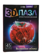 Пазл 3D детский «Яблоко», кристаллический, 45 деталей, цвета МИКС - Фото 7