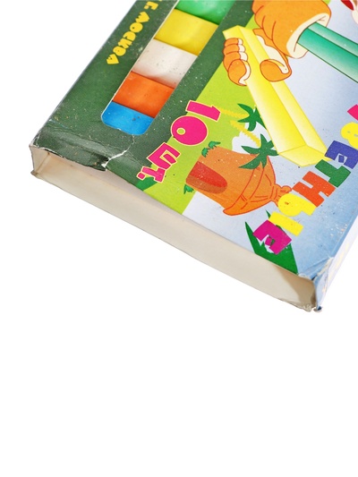 Мелки цветные «АЛГЕМ», в наборе 10 штук, квадратные