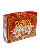 УЦЕНКА Русское лото деревянное, игра настольная «Семейное», 24 карточки, 21×7.5 см - Фото 3