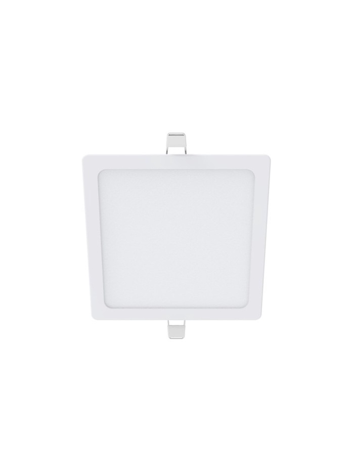 УЦЕНКА Светодиодный светильник, встраиваемый, квадратный, «ФОТОН» CLI-12W2700K-S, белый - Фото 1