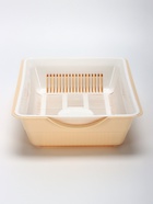 Туалет глубокий с сеткой 36×25×9 см, белый/бежевый - Фото 3