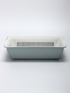 Туалет глубокий с сеткой 36×25×9 см, белый/серый - Фото 3