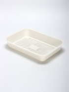 Туалет средний с бортом и сеткой 36×26×9, см, лоток бежевый, сетка и борт белые - Фото 6