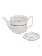 УЦЕНКА Набор чайный WY Grace, 20 предметов, чайник 1000 мл, 5 кружек, 250 мл, 6 блюд, 6 тарелок - Фото 4