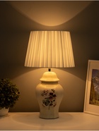 Лампа настольная керамика "Букет полевых цветов" Е27 220В 30х30х47 см RISALUX - фото 40483711