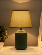 Настольная лампа "Лиана" Е14 40Вт зеленый 22х22х35 см RISALUX - фото 40483747