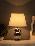 Настольная лампа "Сова" Е14 40Вт серебро 20х20х33,5 см RISALUX 10880179