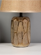 Настольная лампа "Анде" Е14 40Вт бежево-золотистый 20х20х33 см RISALUX 10880181