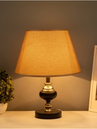 Настольная лампа "Гликерия" Е27 40Вт черно-золотой 25х25х40 см 10880182