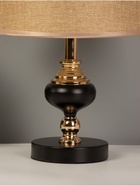 Настольная лампа "Гликерия" Е27 40Вт черно-золотой 25х25х40 см 10880182
