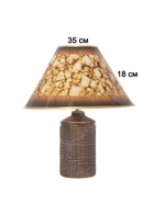 Лампа настольная 16203/1 E27 40 Вт 30×30×42 см RISALUX - фото 4816070