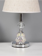 Лампа настольная "Румба" 1х40Вт Е27 хром 24х24х45 см RISALUX 10880194