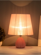 Лампа настольная «Дуб рустикальный и золото» 1×40W Е14 22×22×34 см RISALUX - фото 40483814