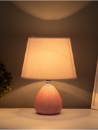 Настольная лампа "Эстель" Е14 40Вт розовый 17х17х26 см RISALUX 10880203