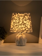 Настольная лампа «Кристел» Е27 40 Вт бело-голубой 22.5×22.5×32.5 см RISALUX - фото 4816151