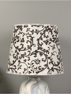 Настольная лампа «Кристел» Е27 40 Вт бело-голубой 22.5×22.5×32.5 см RISALUX - фото 4816152