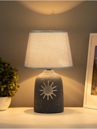 Настольная лампа "Мирель" Е14 40Вт синий 22,5х22,5х34 см RISALUX 10880206