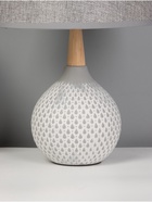 Лампа настольная 320624/1 E14 40Вт белый 22х22х37 см RISALUX 10880211