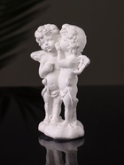 Фигурка гипс «Ангелы шепчутся», 9×6.5×3.5 см, натуральный 10878466 - фото 16290569