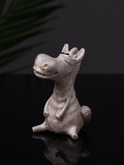 Фигурка гипс «Конь Гриша», 7×5×5 см, бежевый - фото 6419682