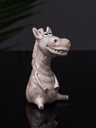 Фигурка гипс «Конь Гриша», 7×5×5 см, бежевый - фото 6419686