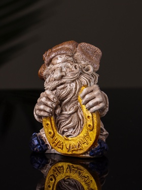 Фигурка-оберег «Домовой», гипс, 4.5×6.5×7 см