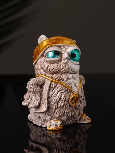 Фигурка гипс «Рэпер», 7 см, коричневая