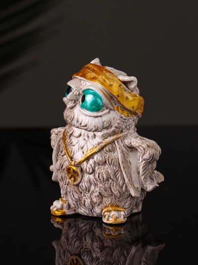 Фигурка гипс «Рэпер», 7 см, коричневая