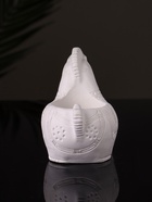 Кашпо гипс «Лошадка с орнаментом», 8×9×6 см, натуральный - Фото 5