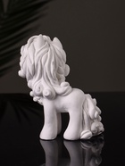Фигурка гипс «Пони Красотка», 10×7×5 см, натуральный - фото 6419696