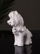 Фигурка гипс «Пони Красотка», 10×7×5 см, натуральный - Фото 4