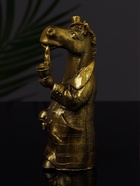 Фигурка гипс «Конь в пальто», 11×5 см, цвет золото - Фото 5