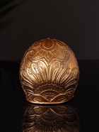 Фигурка гипс «Череп с орнаментом» 6×5×5 см, бронза - Фото 3