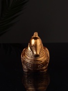 Кашпо гипс «Лошадка с орнаментом», 8×9×6 см, под бронзу - Фото 6