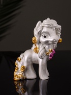 Фигурка гипс «Пони Красотка», 10×7×5 см, перламутр - Фото 6