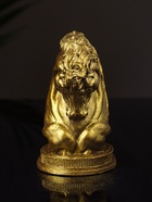 Фигурка гипс «Конь: шахматная фигура», 9×6 см, цвет старое золото - Фото 4