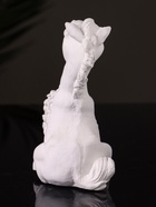 Фигурка гипс «Конь с букетом», 11 см, натуральный - Фото 3