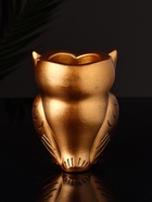 Кашпо гипс «Сова», 10×7 см, цвет бронза - Фото 4