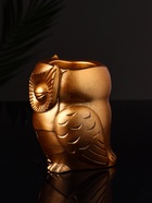 Кашпо гипс «Сова», 10×7 см, цвет бронза - Фото 5