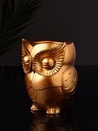 Кашпо гипс «Сова», 10×7 см, цвет бронза - Фото 6