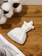 Аромакулон, камея (аромакамень) «Платье», подвеска для эфирных масел, в шкаф, 12×8 см, гипс - Фото 3