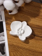 Аромакамень для эфирных масел «Фигурка. Орхидея», для шкафа, гипс, 2×8×6 см - Фото 4