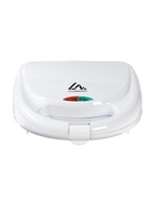 УЦЕНКА Электровафельница Luazon WV-02, 750 Вт, венские вафли, антипригарное покрытие, белая   971375 - Фото 3