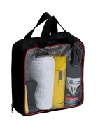 Сумка дорожная, ручная, 20×5×22.5 см, PVC, черная - Фото 6