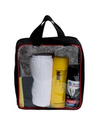 Сумка дорожная, ручная, 20×5×22.5 см, PVC, черная - Фото 7