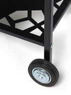 Мангал GrilMe MAX, 115×35×83 см, сталь 2 мм, термометр, 2 полки, колёса - Фото 7